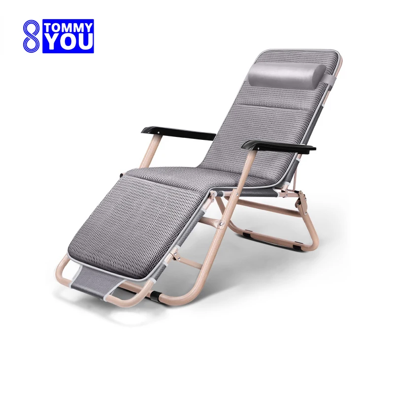 Deck Chair Lounger - Espreguiçadeira dobrável escritório almoço cama de