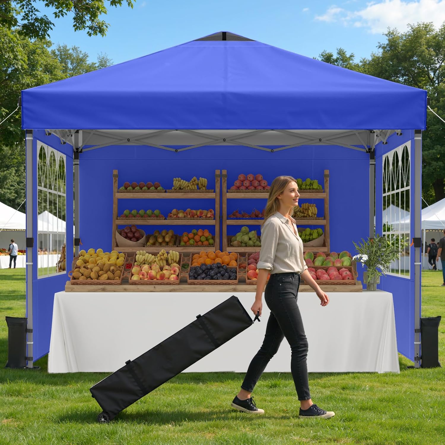 Gazebo Pop Up - Tenda Pop Up 10x10 pés com