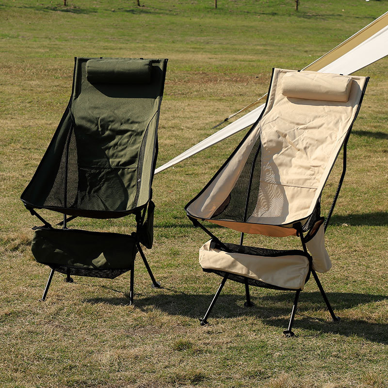 Deck Chair Lounger - Cadeira de Camping Dobrável em Liga