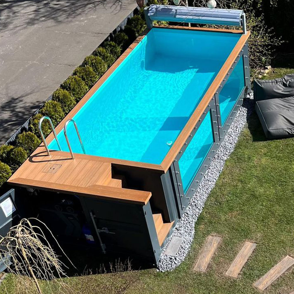 Outdoor Furniture Luxury - Piscina Pré-fabricada de Fibra de Vidro