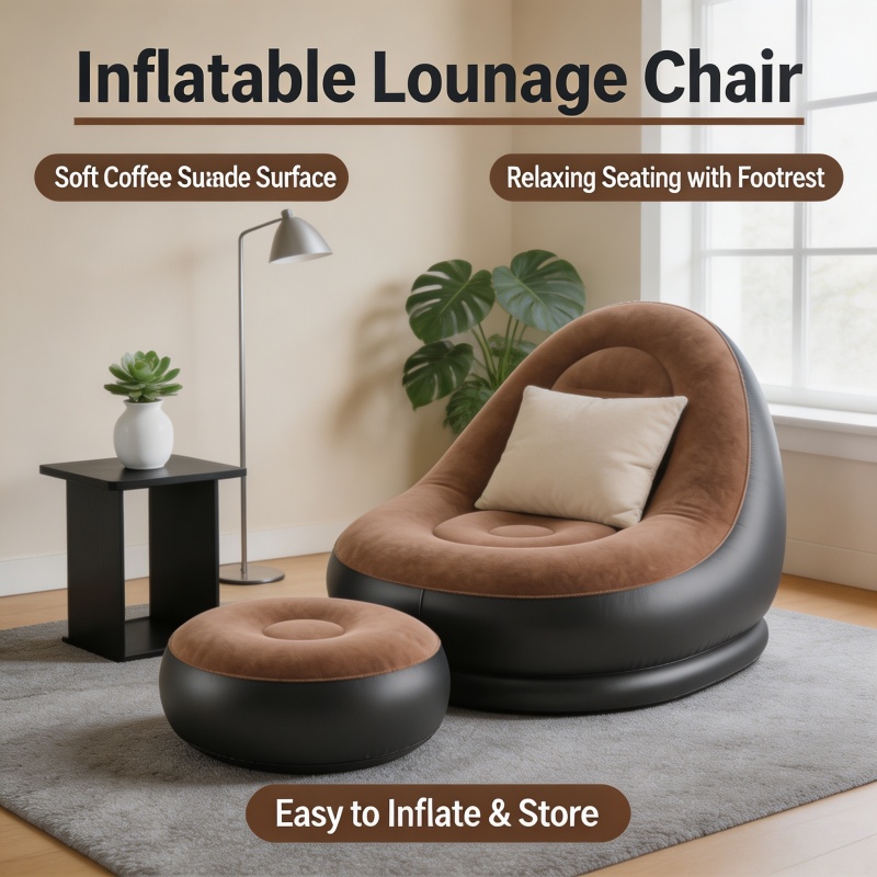 Outdoor Furniture Small - Sofás Infláveis, Cadeira Reclinável Dobrável, Sofá-Cama
