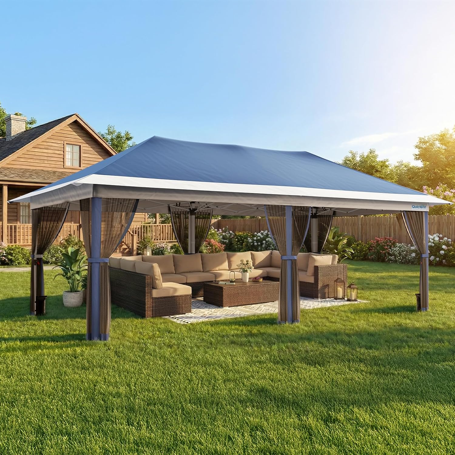 Gazebo Pop Up - Tenda Gazebo Pop-up 10x20, Abrigo Portátil