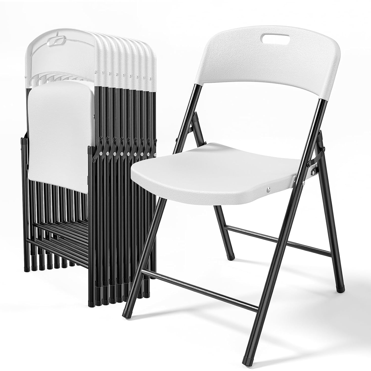 Outdoor Furniture Polywood - Pacote com 10 Cadeiras de Plástico