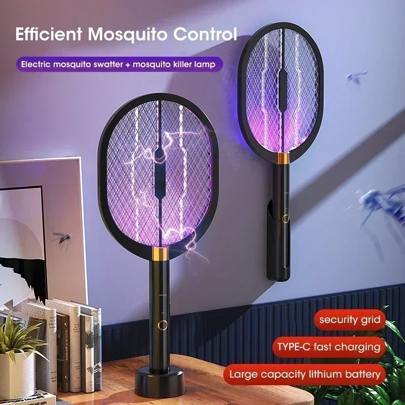Outdoor Furniture Hay - Raquete Elétrica Recarregável 3000V com Luz