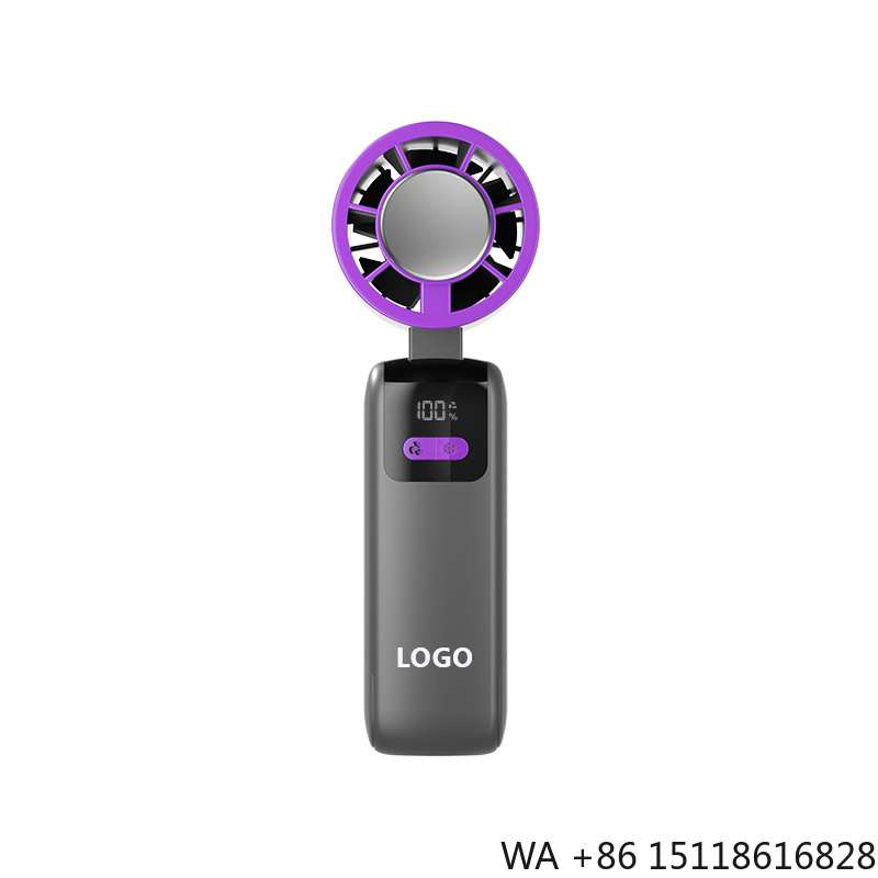Outdoor Furniture Small - Ventilador Portátil USB Recarregável de Alta