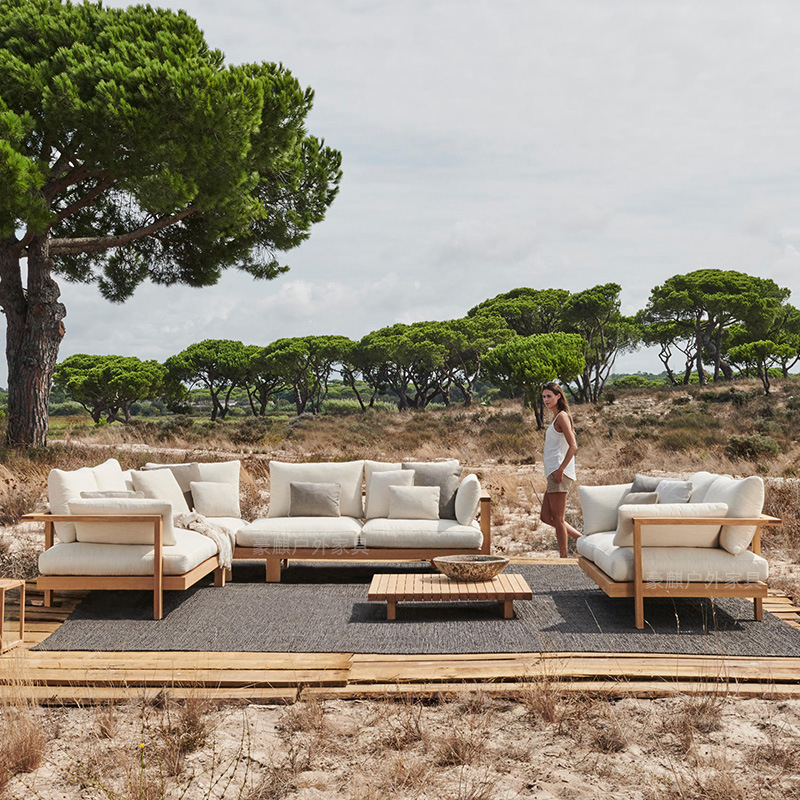 Outdoor Furniture Teak - Conjunto de Móveis de Teak para
