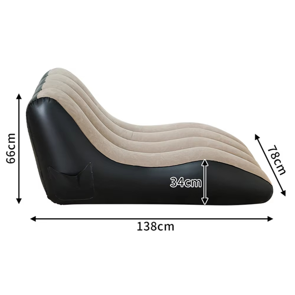 Espreguiçadeira inflável, espr - Deck Chair Lounger avaliação e preço