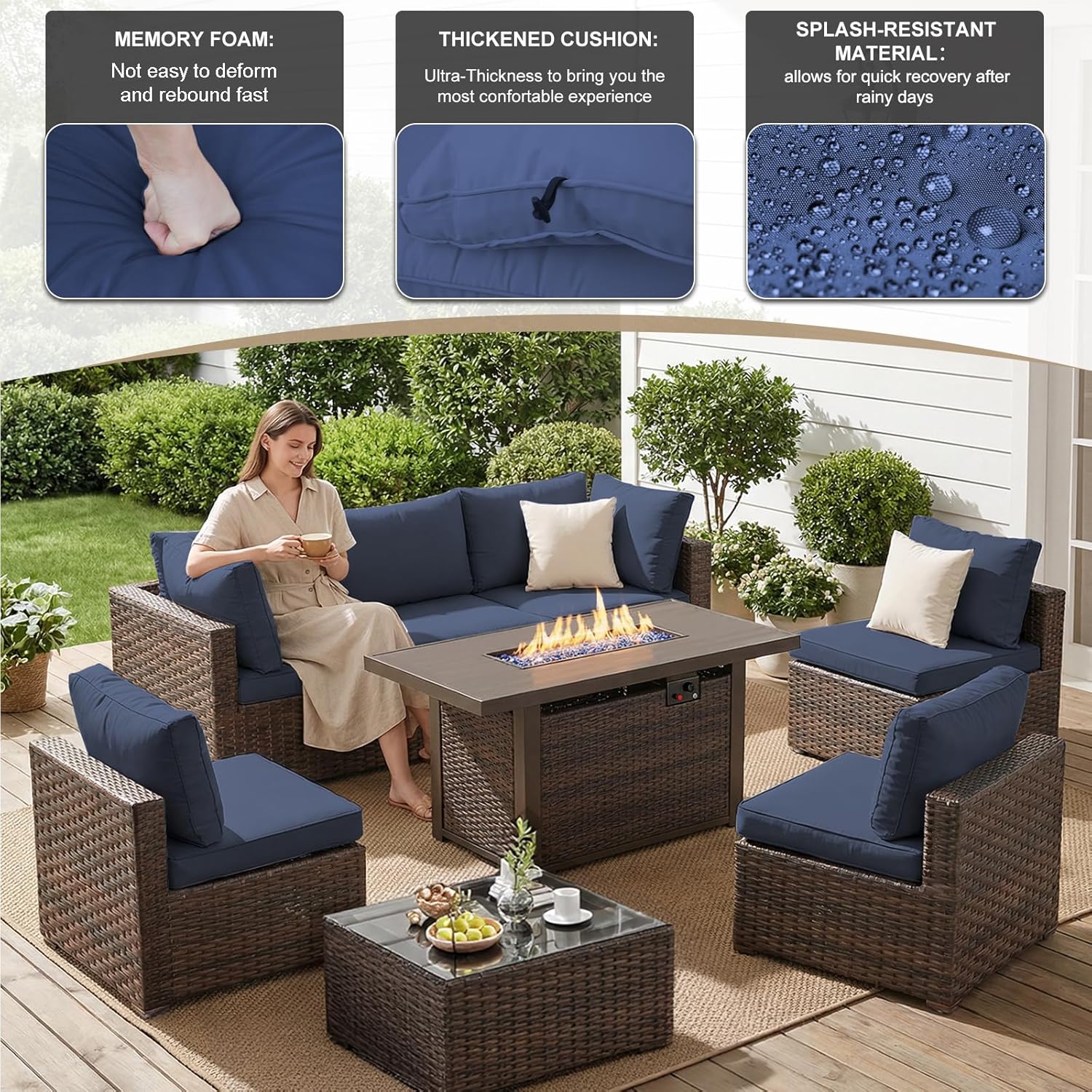 Conjunto de Móveis para Pátio  - Outdoor Furniture Ideas avaliação e preço