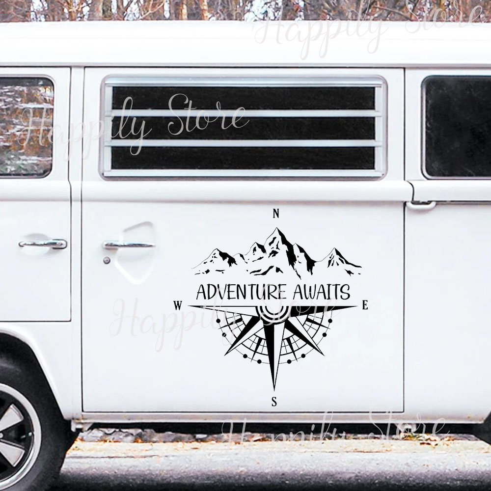 Campervan adesivos aventura ag - Outdoor Furniture Ideas avaliação e preço