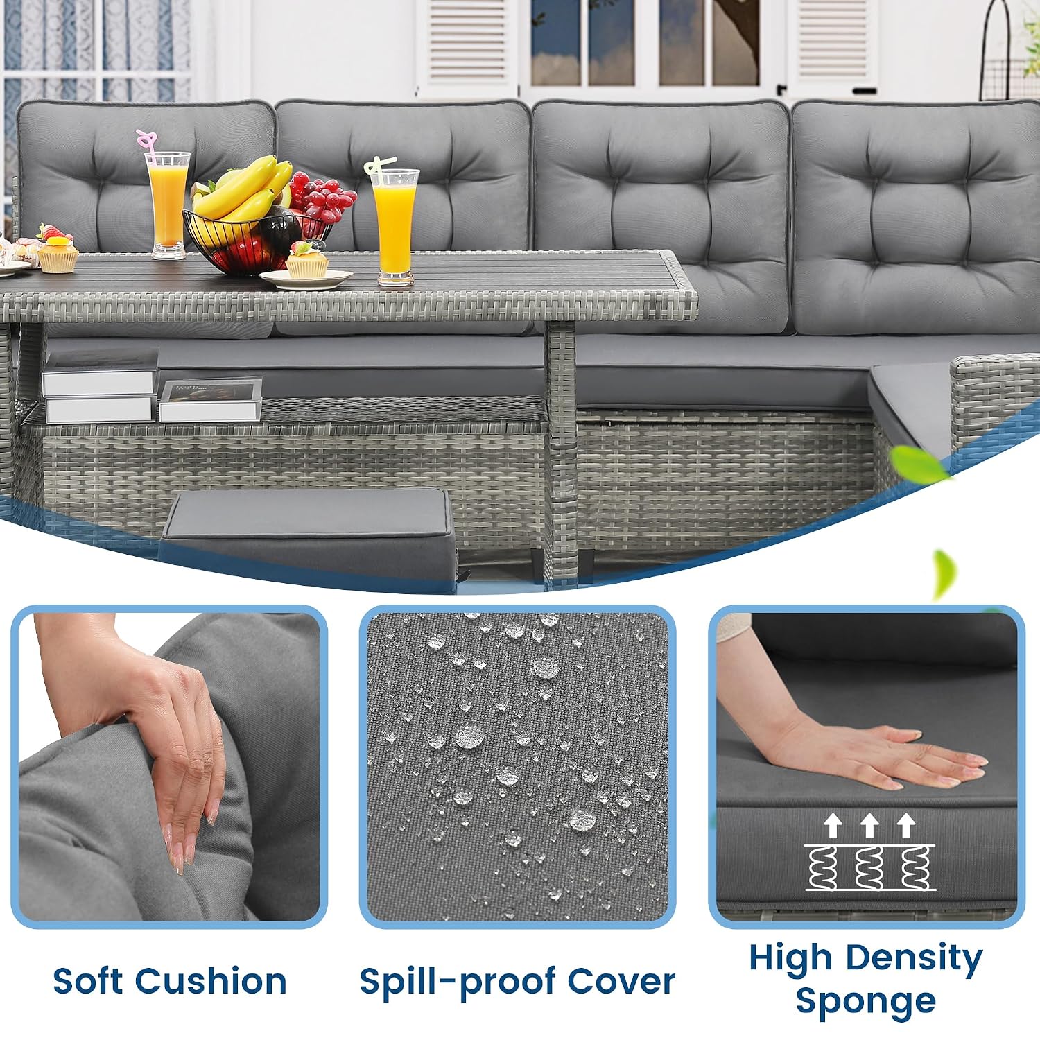 Conjunto de móveis para pátio  - Outdoor Furniture Ideas avaliação e preço