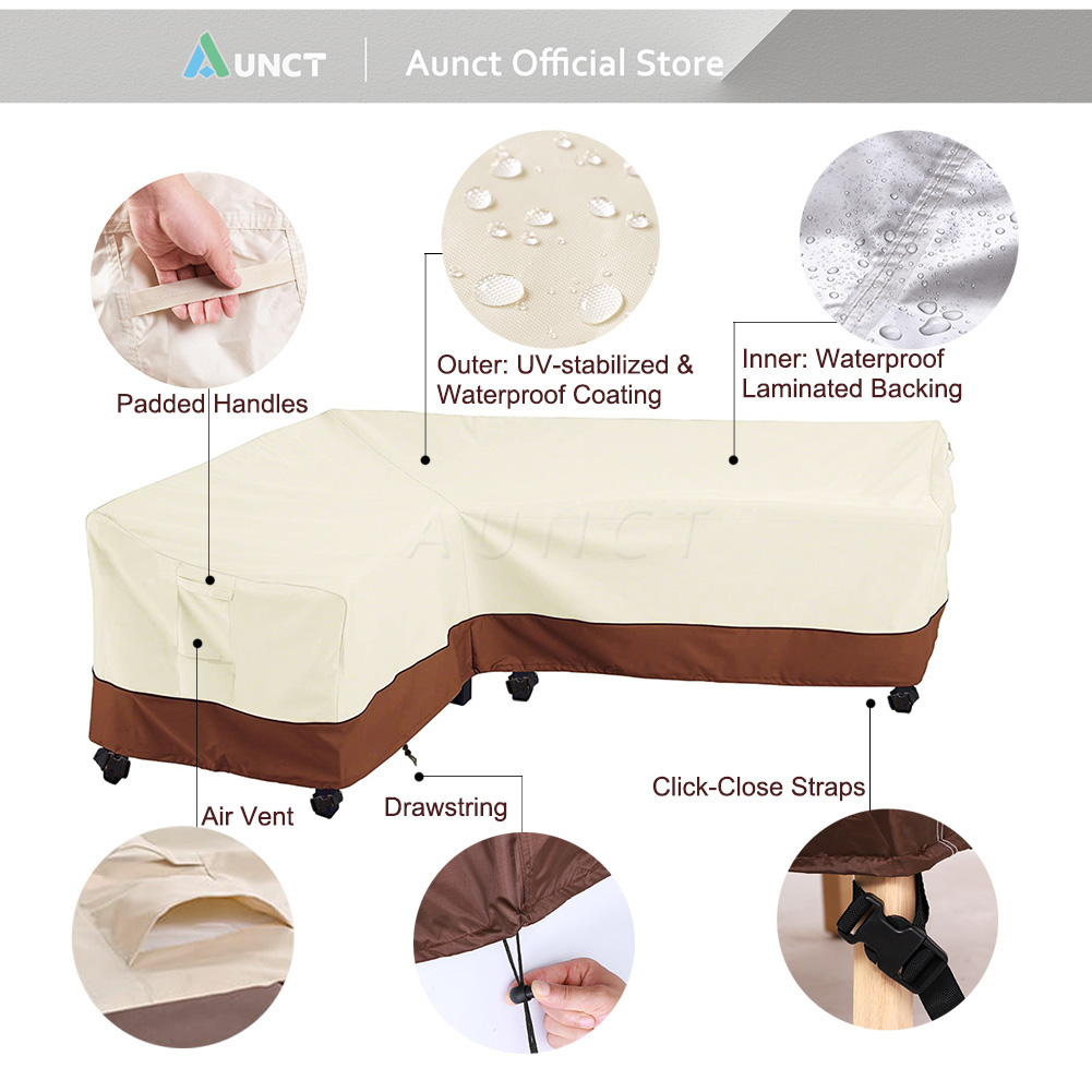 L forma de canto ao ar livre s - Outdoor Furniture Cover Xl avaliação e preço