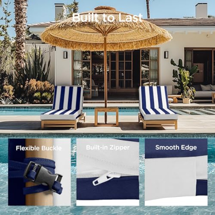 Almofadas para Cadeiras de Jar - Outdoor Furniture Cushions 22 X 22 avaliação e preço