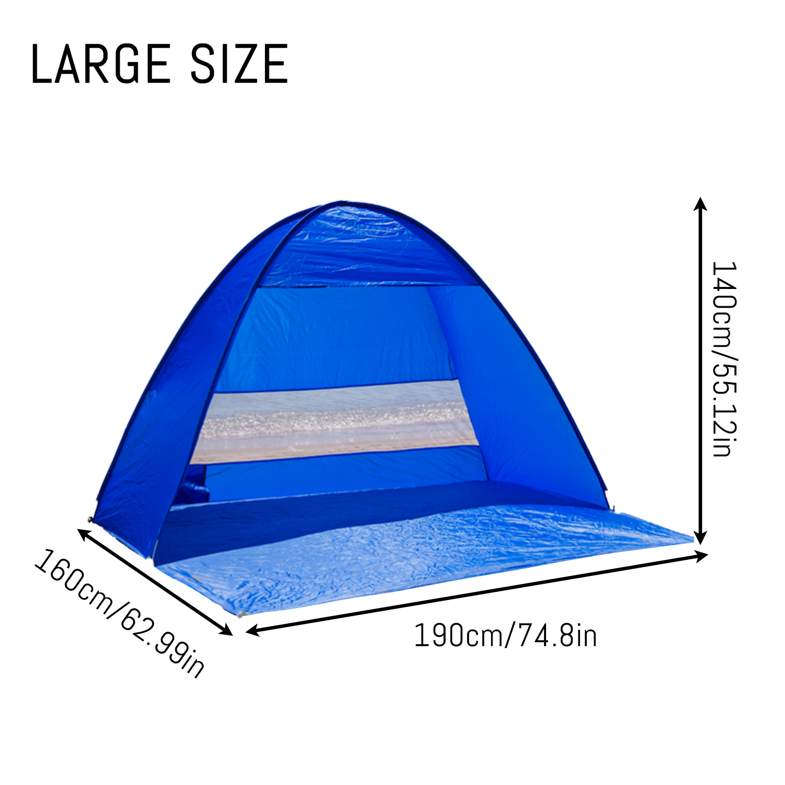 Tenda de Praia Leve PAKICETUS  - Gazebo Pop Up avaliação e preço