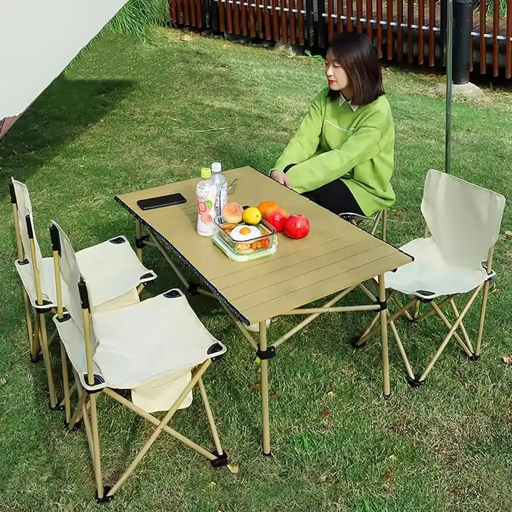 Conjunto portátil de cadeira e - Outdoor Furniture Black avaliação e preço
