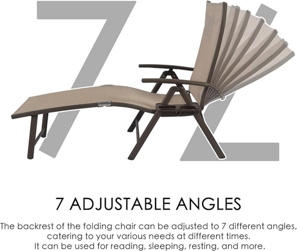Espreguiçadeira reclinável de  - Deck Chair Lounger avaliação e preço