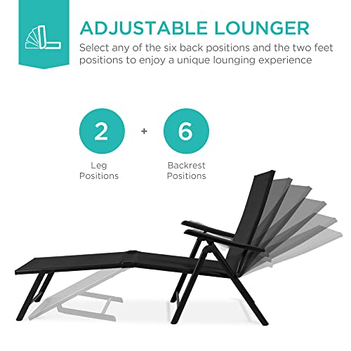 Conjunto de 2 Espreguiçadeiras - Deck Chair Lounger avaliação e preço