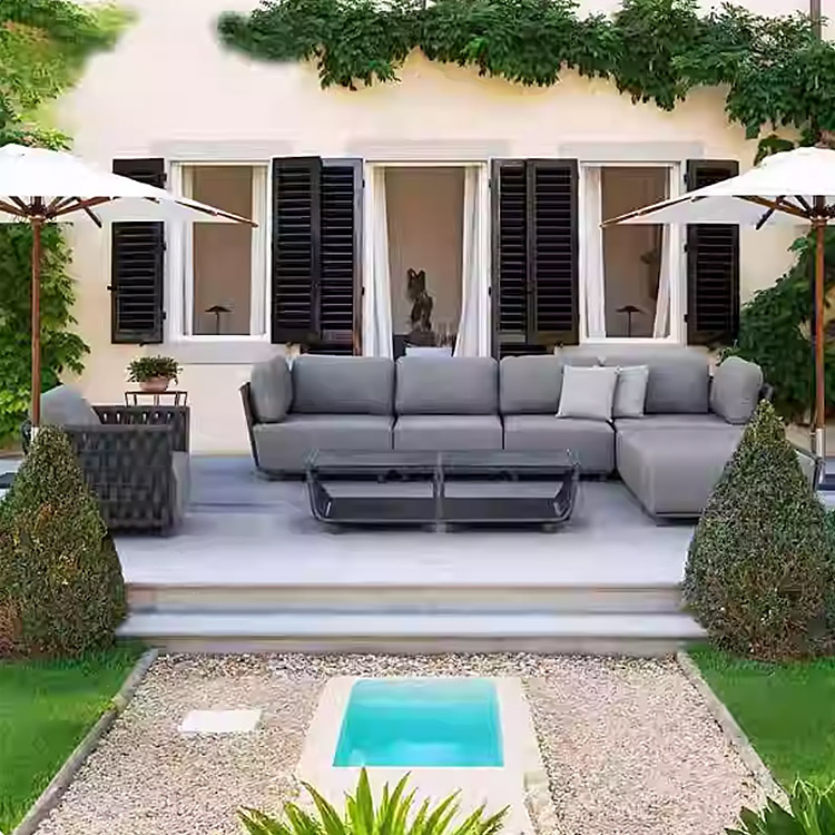 #   Conjunto de sofás modulare - Outdoor Furniture Luxury avaliação e preço