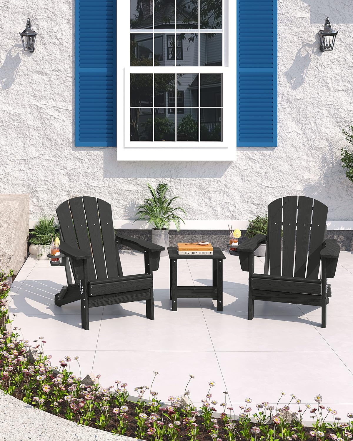 Cadeira Adirondack Dobrável em - Deck Chair Lounger avaliação e preço