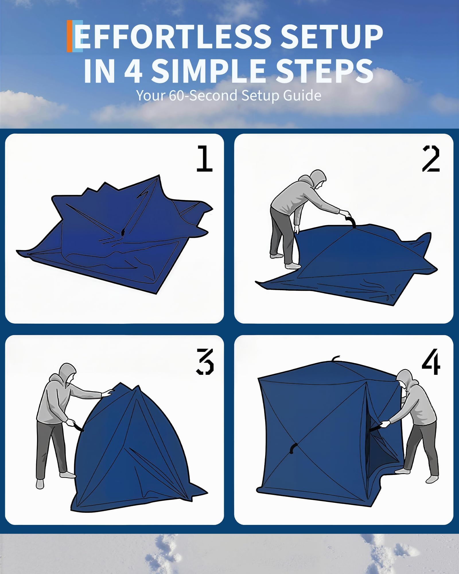 Tenda Pop-Up para Pesca no Gel - Gazebo Pop Up avaliação e preço
