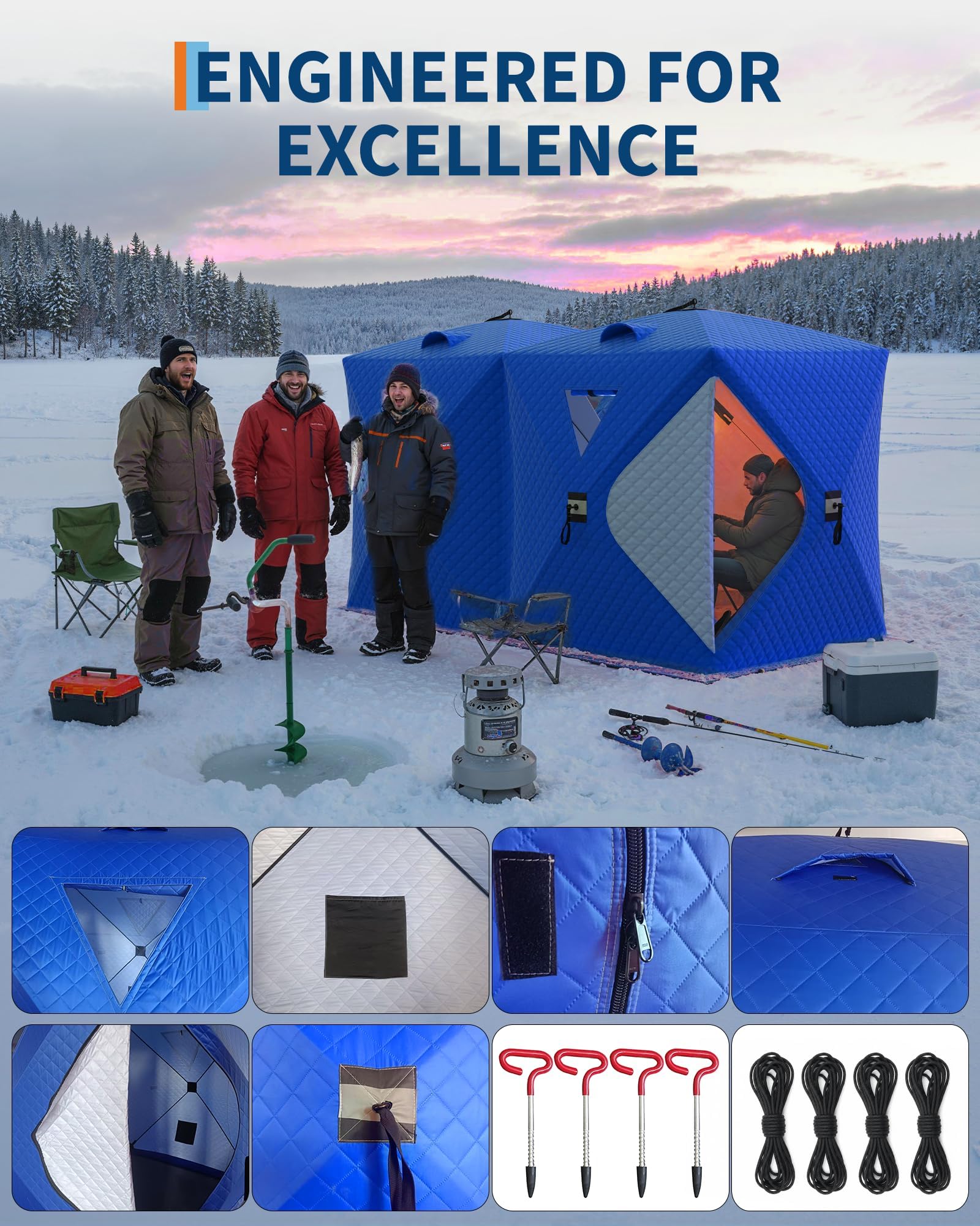 Tenda Pop-Up para Pesca no Gel - Gazebo Pop Up avaliação e preço