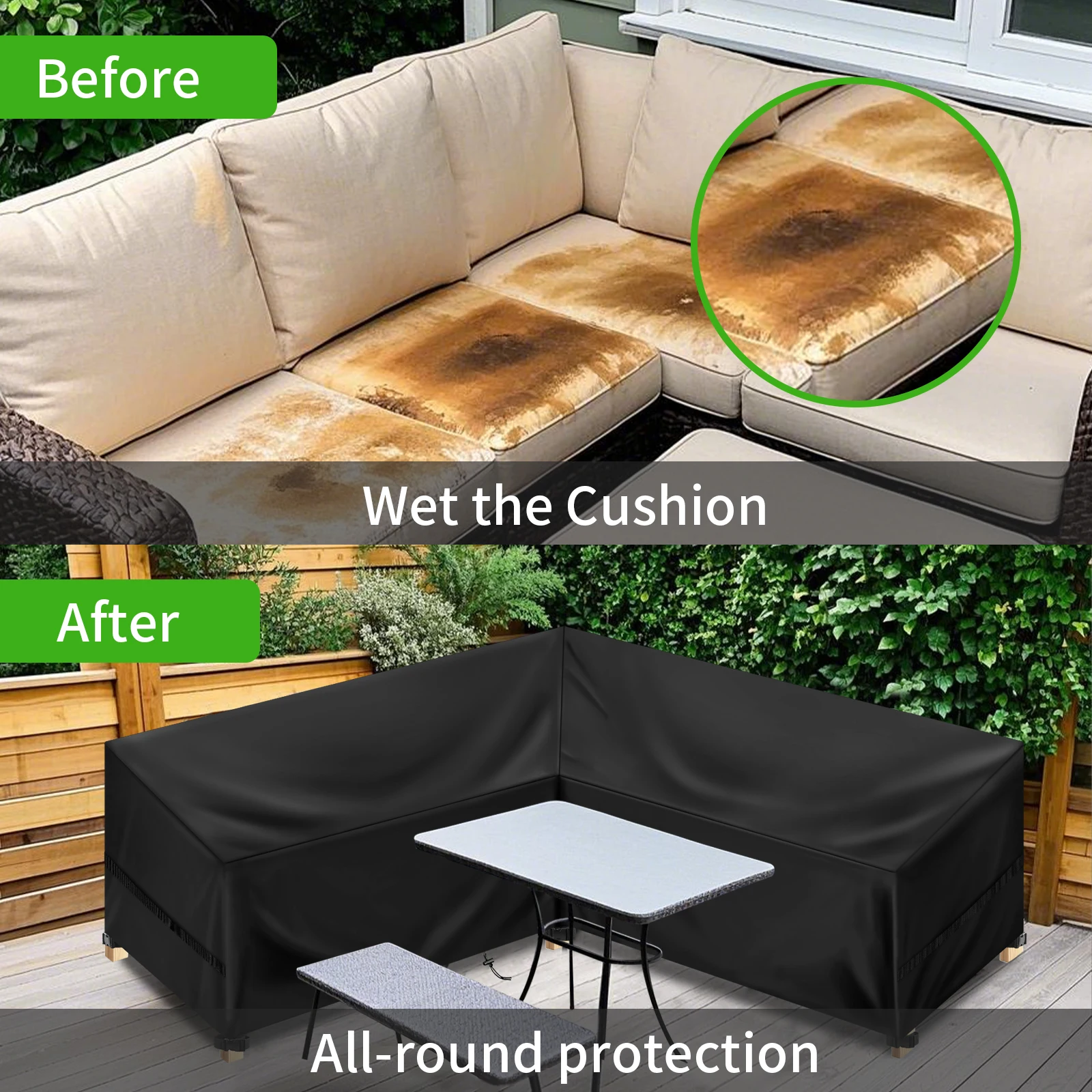 Capa de sofá de jardim em form - Outdoor Furniture Cover Xl avaliação e preço