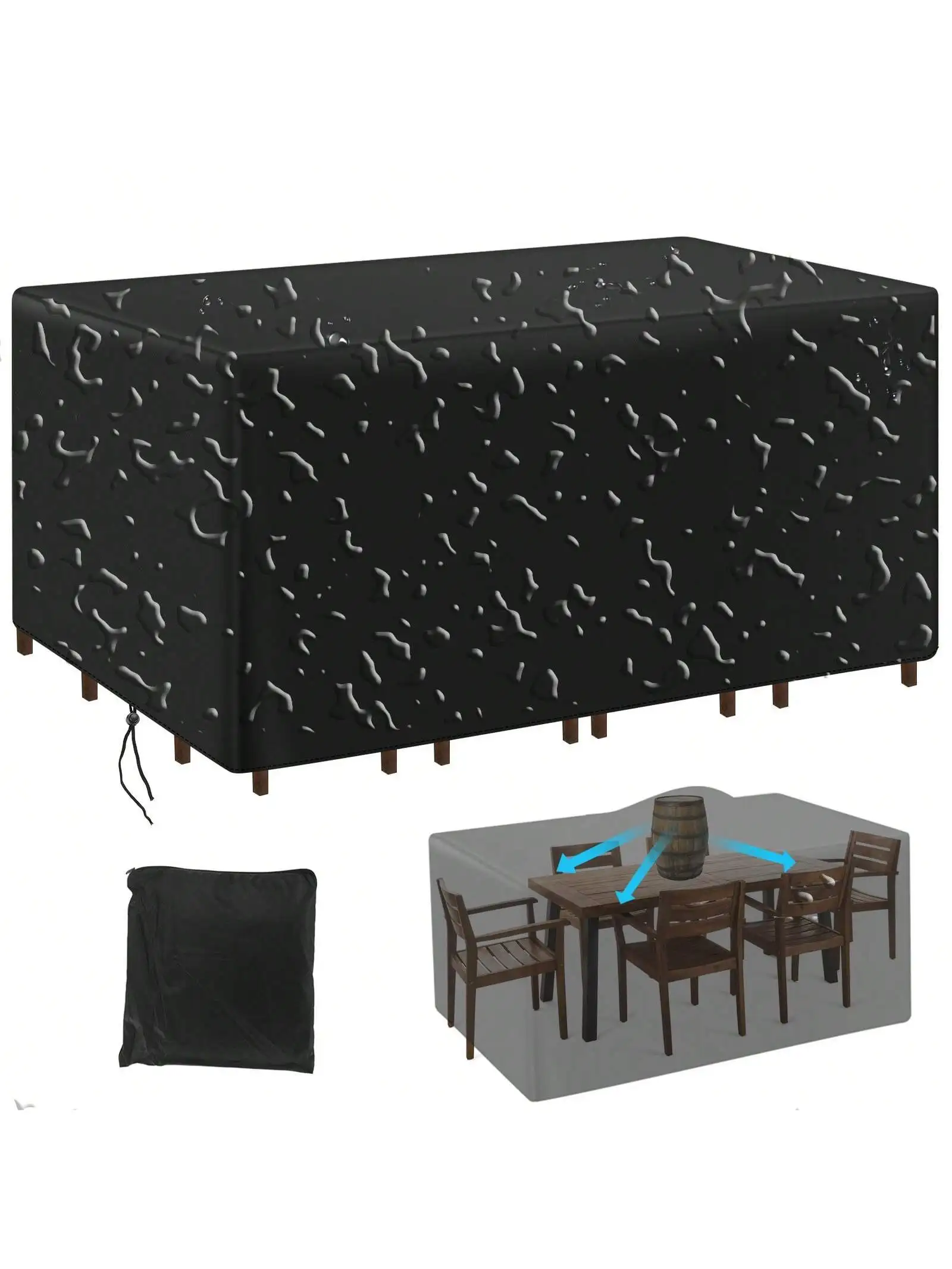 Capa Protetora Impermeável par - Outdoor Furniture Black avaliação e preço