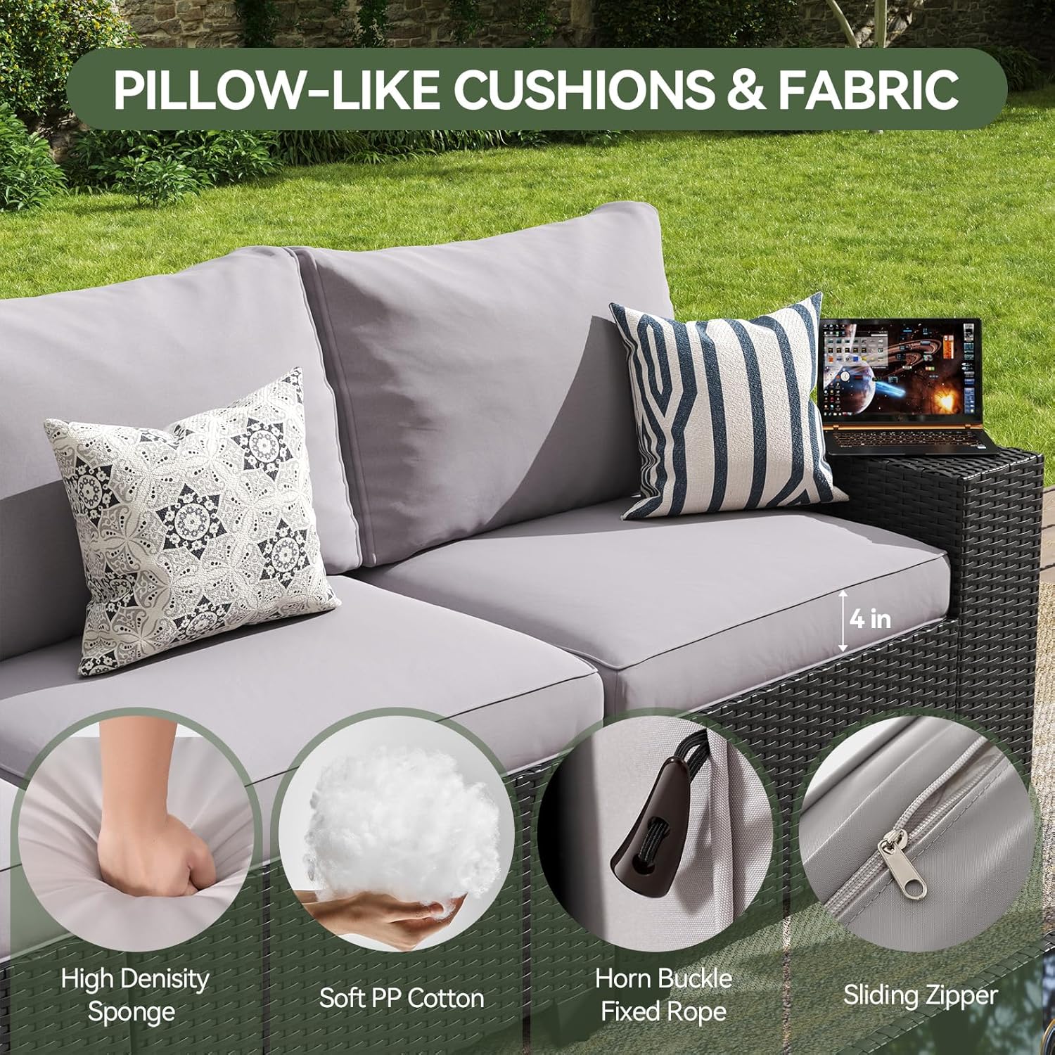 Conjunto de Móveis para Pátio  - Outdoor Furniture Ideas avaliação e preço