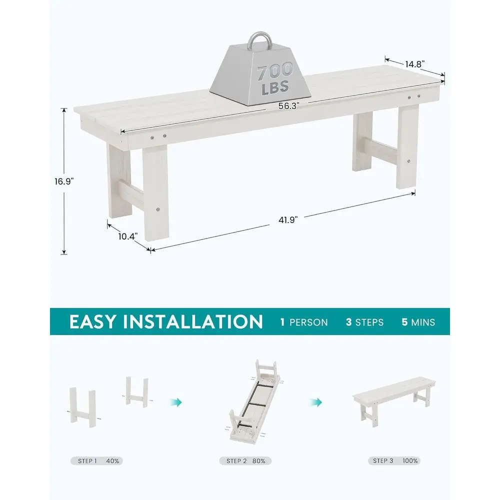 Banco Externo para 2 Pessoas e - Outdoor Furniture Polywood avaliação e preço