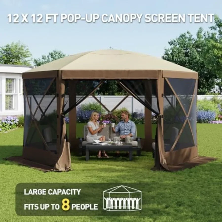Tenda Pop-Up de 6 Lados, Gazeb - Gazebo Pop Up avaliação e preço
