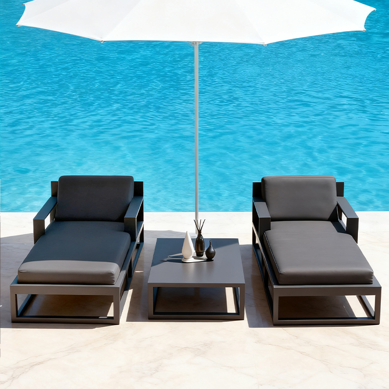 Espreguiçadeira de alumínio pa - Deck Chair Lounger avaliação e preço