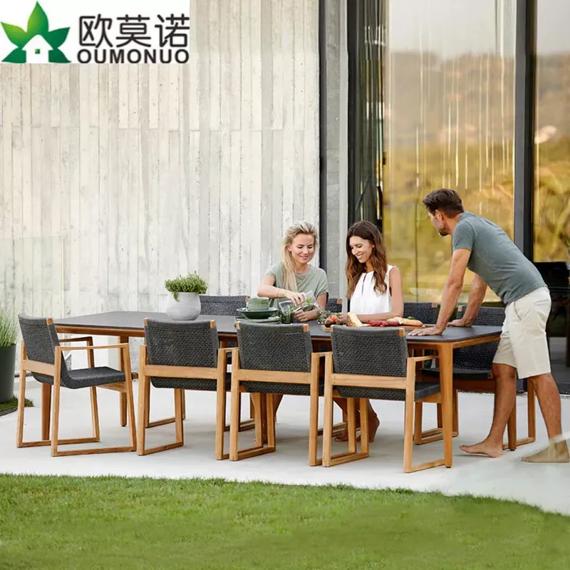 Conjunto de Jantar ao Ar Livre - Outdoor Furniture Teak avaliação e preço