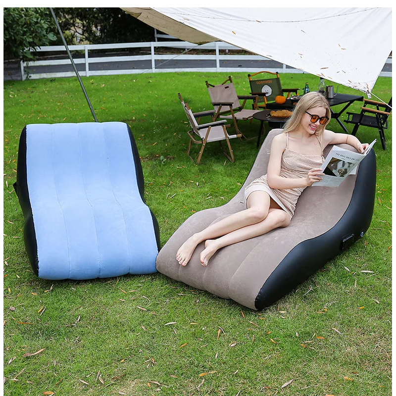 Cadeira Inflável, Sofá de Prai - Deck Chair Lounger avaliação e preço