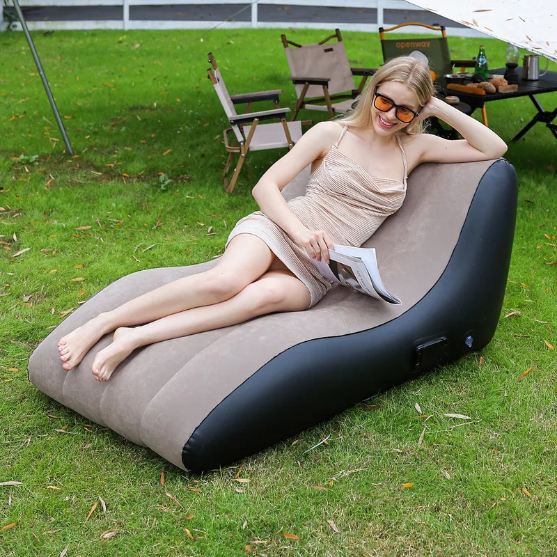 Cadeira Inflável, Sofá de Prai - Deck Chair Lounger avaliação e preço