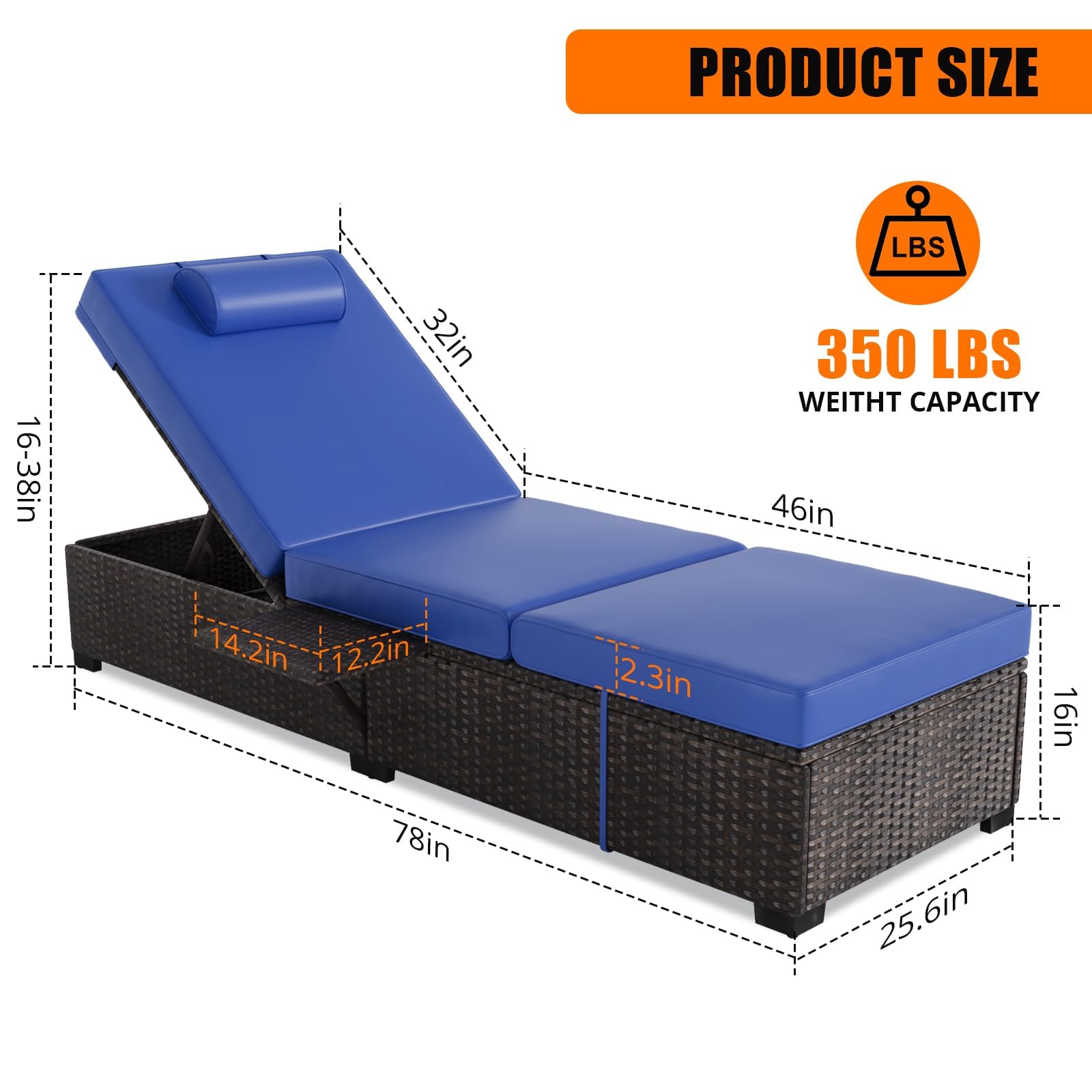 Conjunto de 2 Espreguiçadeiras - Deck Chair Lounger avaliação e preço
