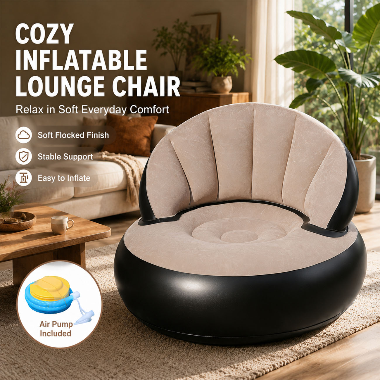 Cadeira Inflável para Adultos, - Outdoor Furniture Small avaliação e preço