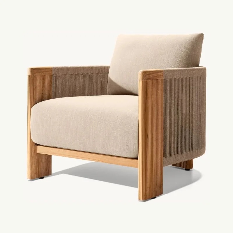 Conjunto de Sofás de Jardim de - Outdoor Furniture Teak avaliação e preço
